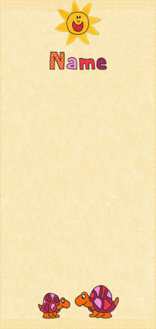 Schildkröten auf abricot