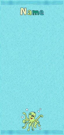 Tanzender Tintenfisch auf sky