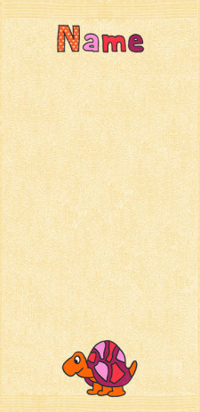 Schildkröte auf abricot