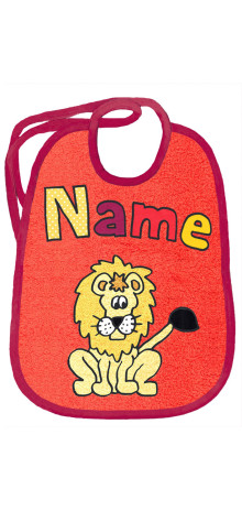 Löwe Shumba auf rot