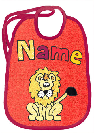 Löwe Shumba auf rot