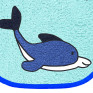 Delfin auf aqua