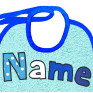 Delfin auf aqua